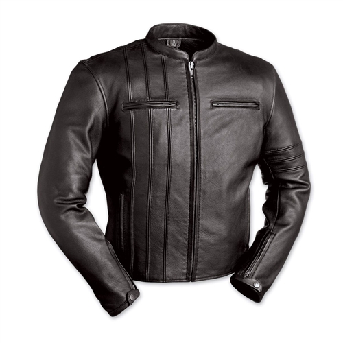 Classic Scooter Fashion Leather Jacket 1 Classic Scooter Fashion Leather Jacket